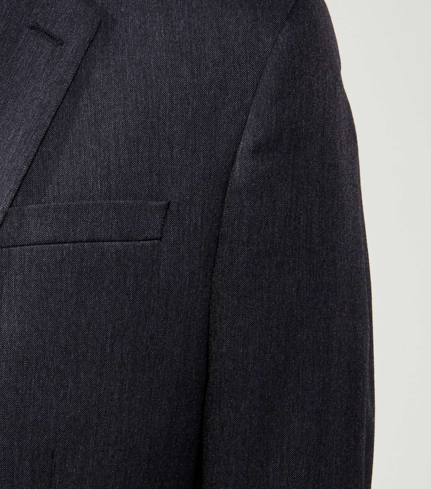 Dark Grey Slim Fit Suit Jacket Image 5
