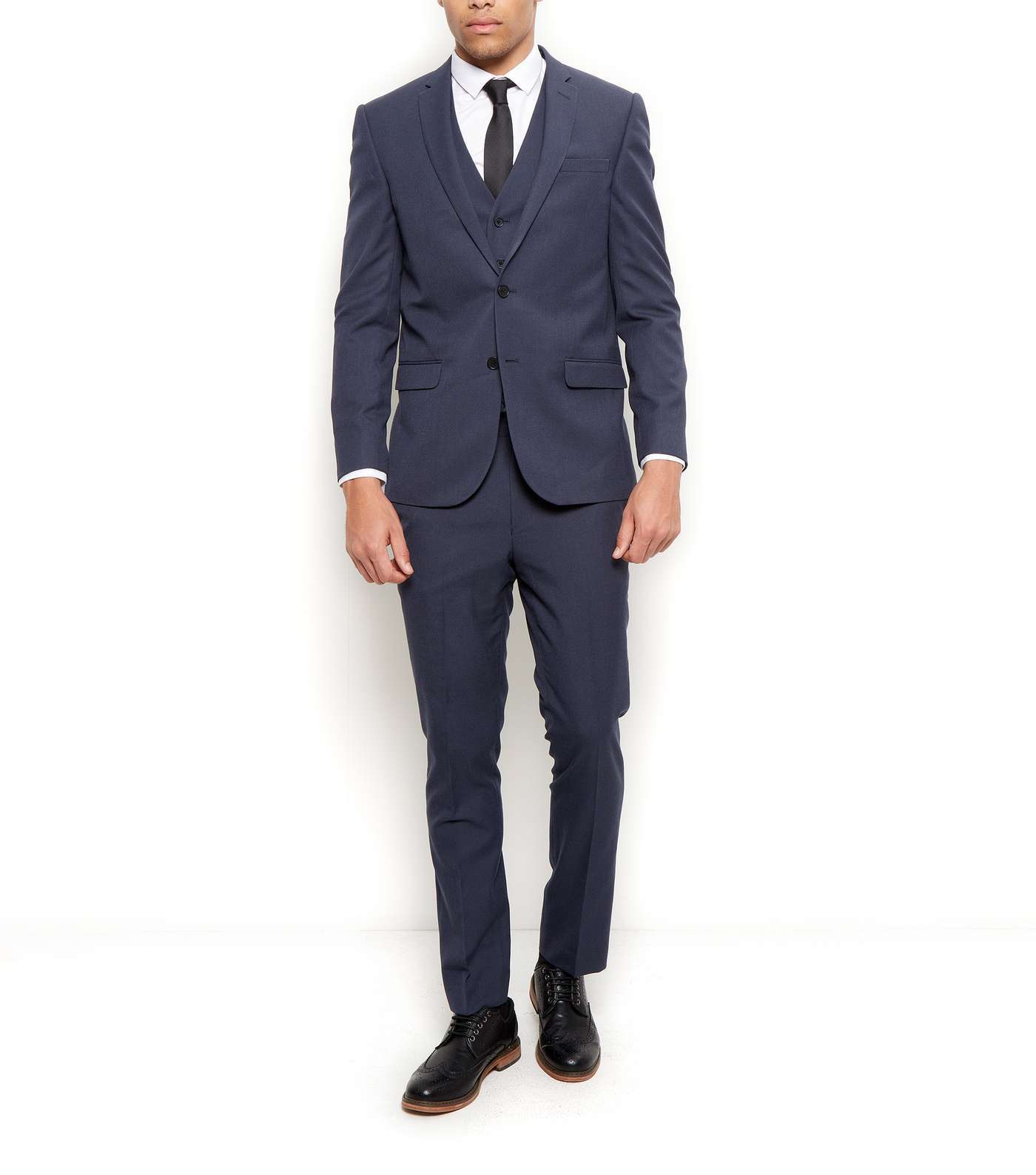 Blue Slim Fit Suit Jacket  Image 2