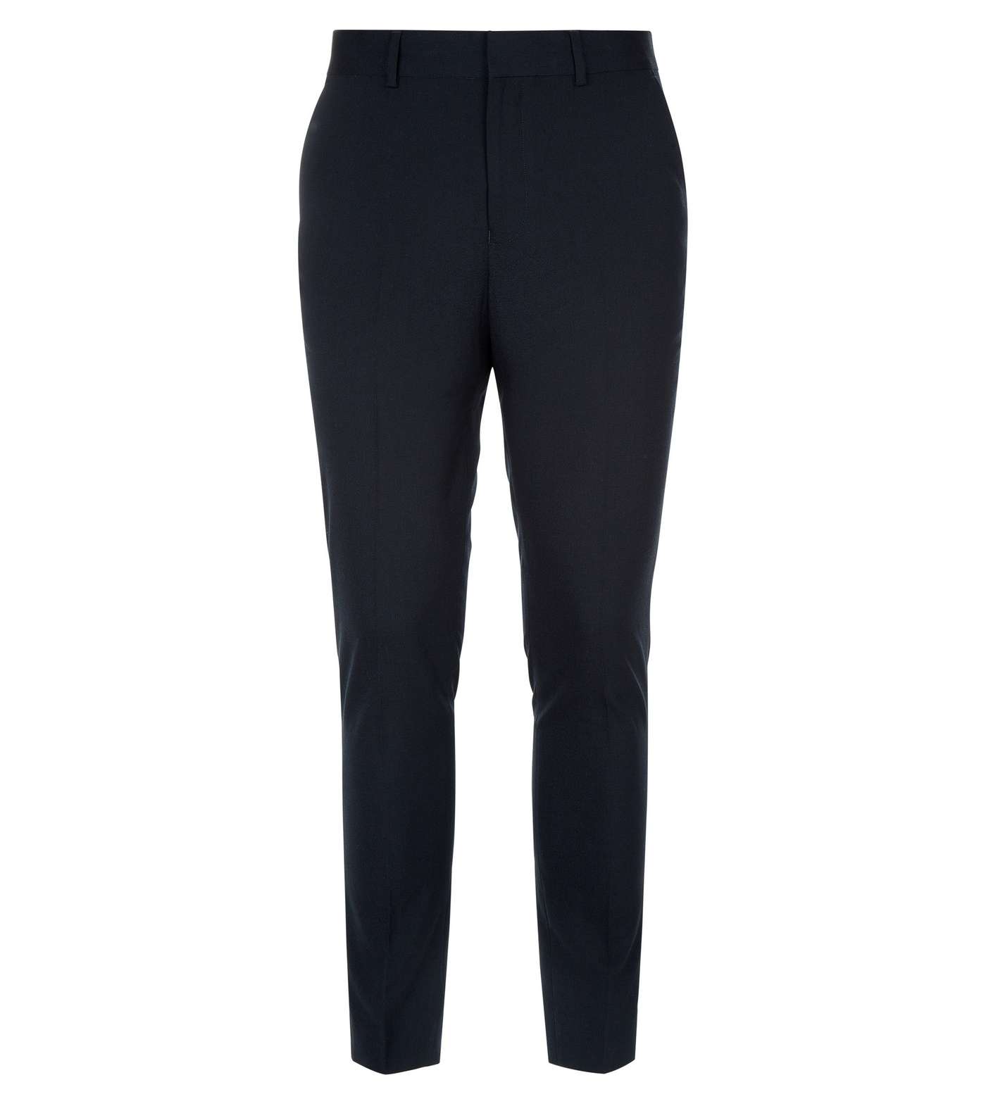 Blue Skinny Suit Trousers Image 4