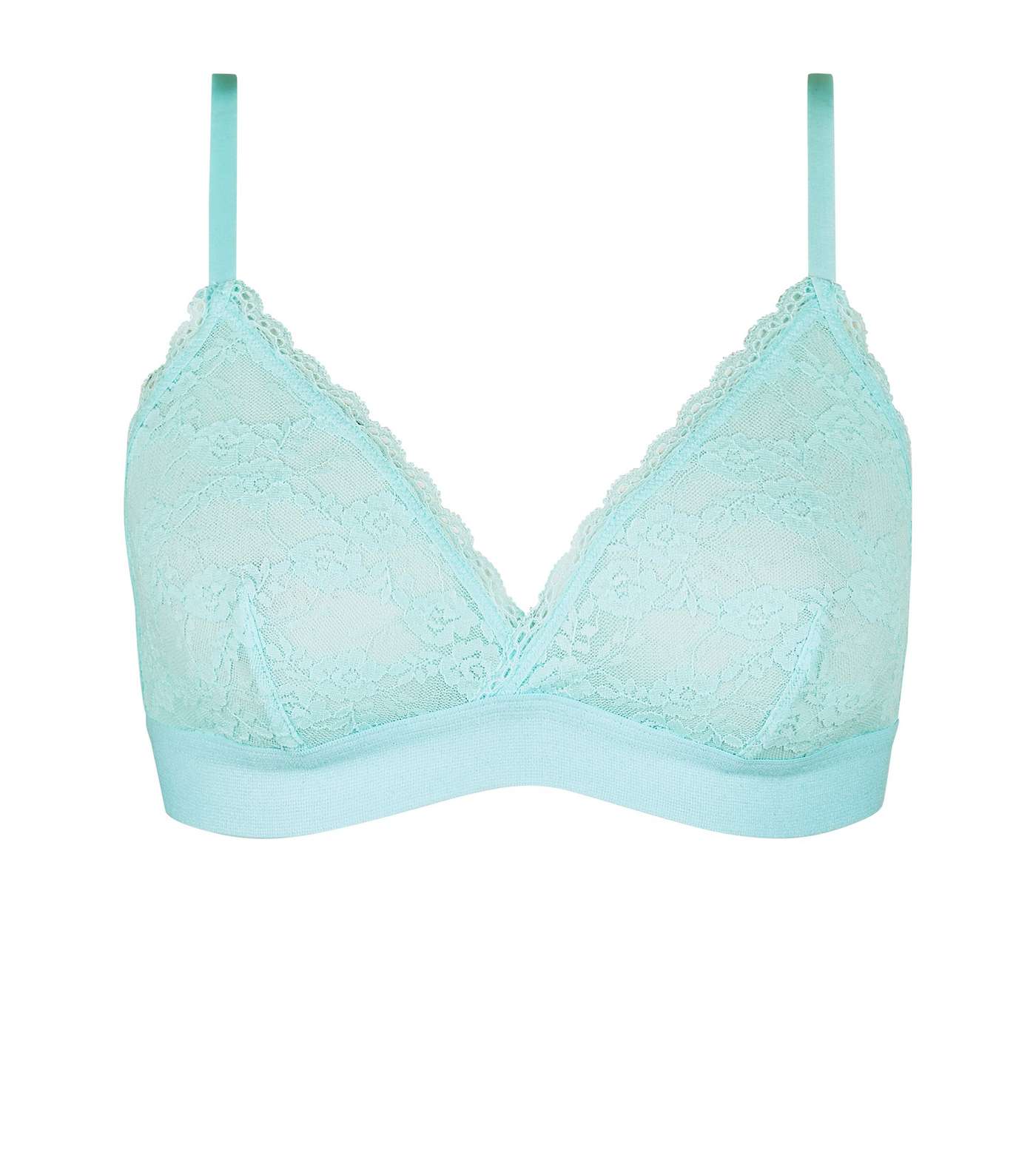 Mint Green Lace Bralet Image 3