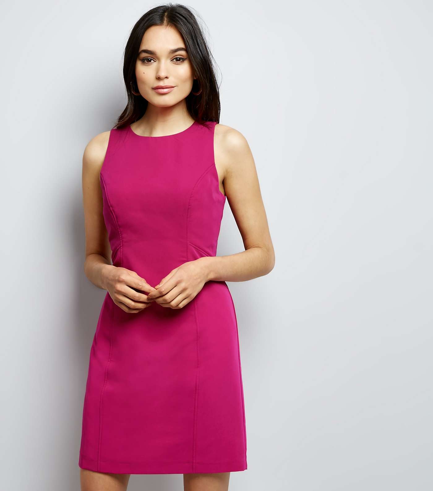 Bright Pink Suit Dress