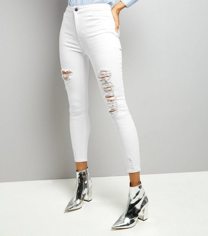 new look jenna jeans ripped