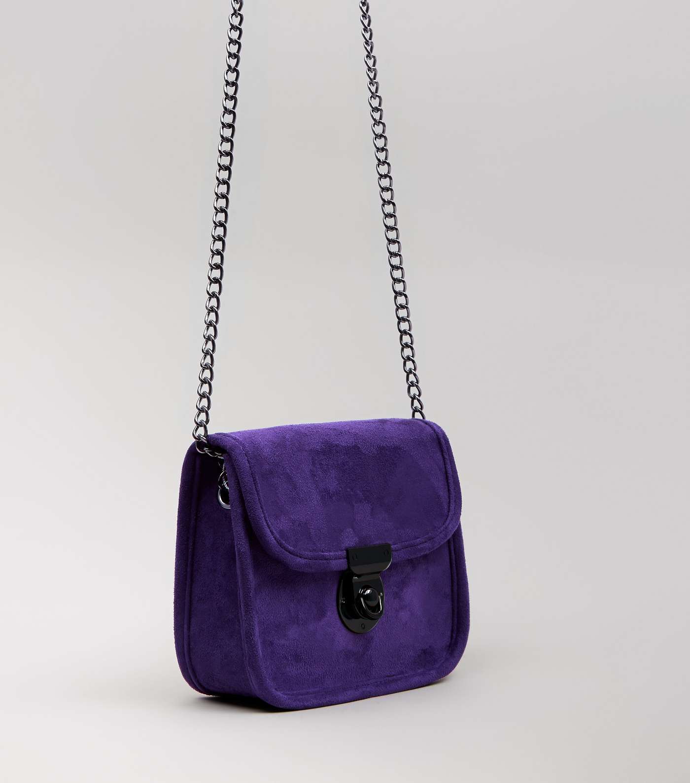 Purple Micro Cross Body Bag Image 4