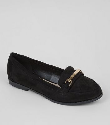 black loafers womens suede
