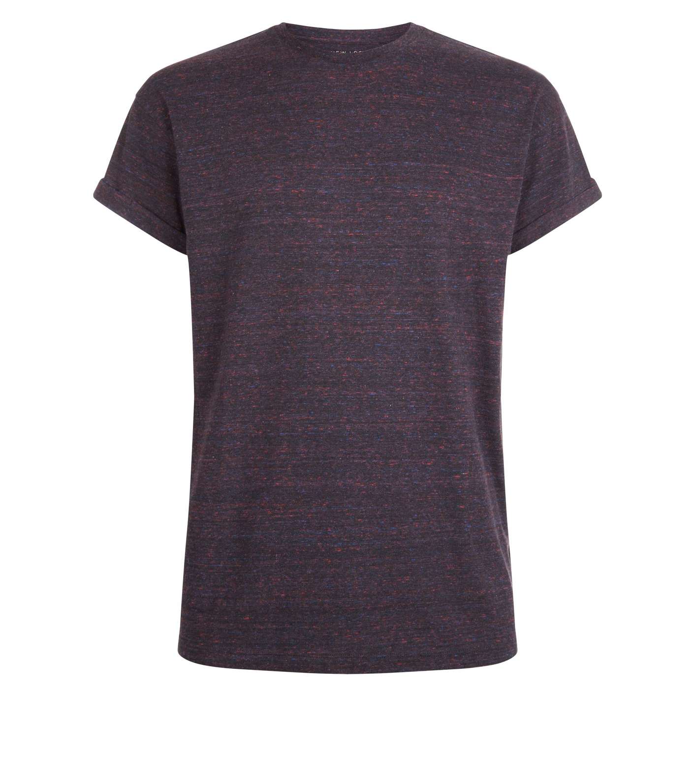 Purple Roll Sleeve T-Shirt Image 4
