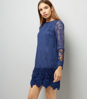 Blue Lace Dress