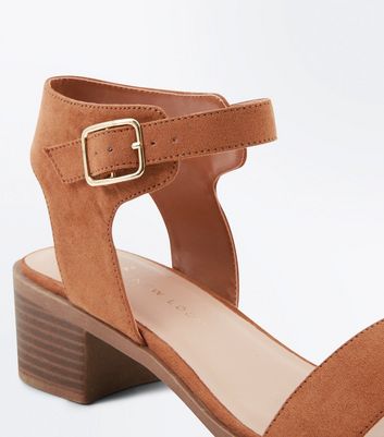 new look tan sandals
