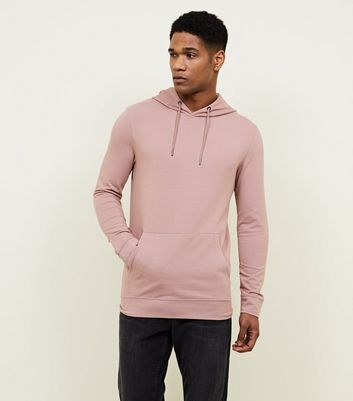 new look muscle fit hoodie