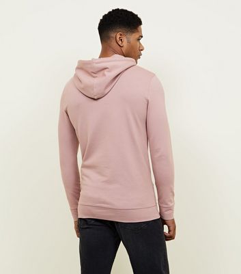 new look muscle fit hoodie