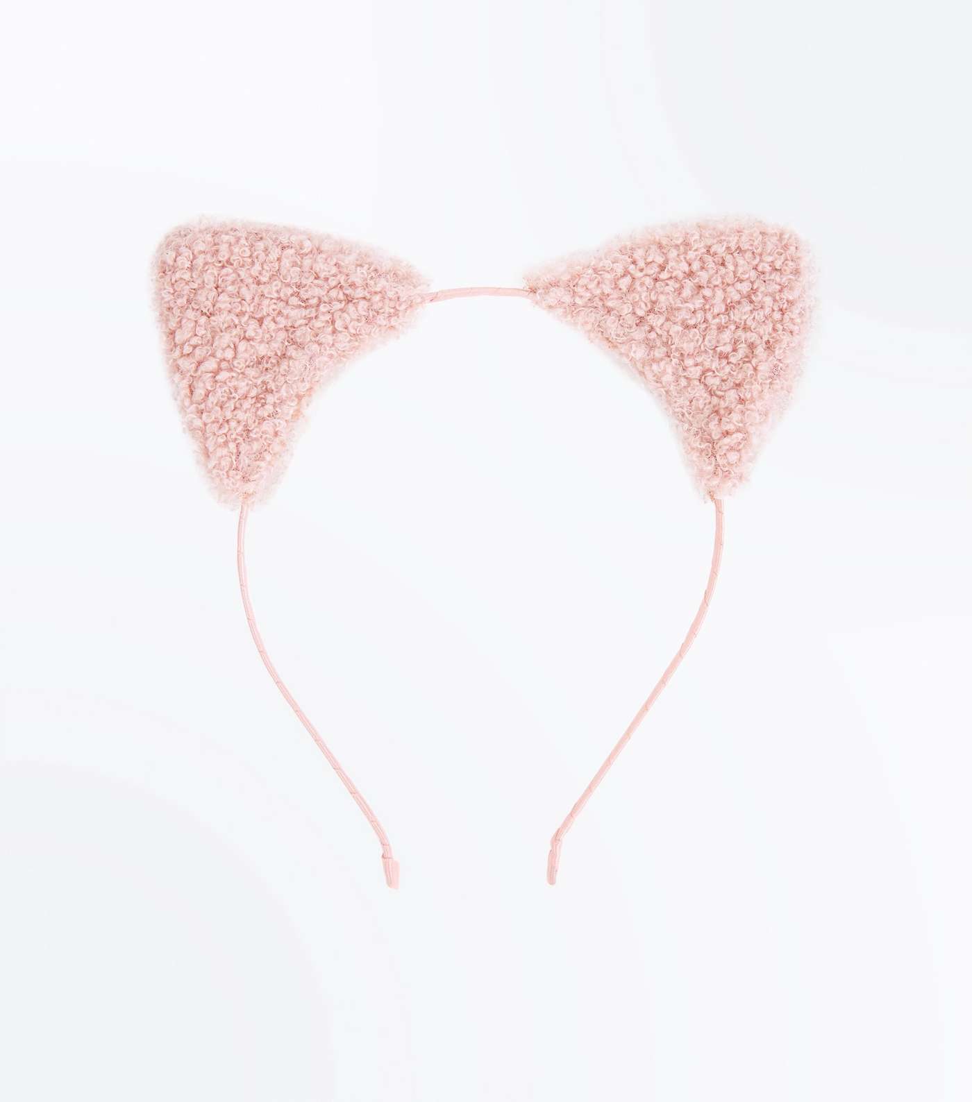 Pink Teddy Faux Fur Cat Ears