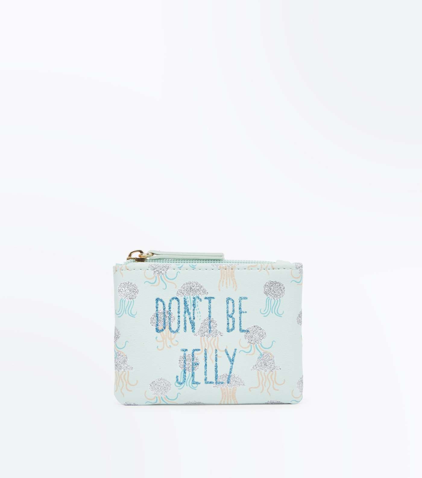 Blue Don't Be Jelly Coin Purse
