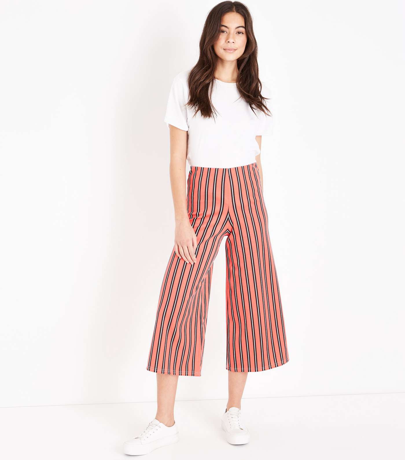 Innocence Red Stripe Culottes 