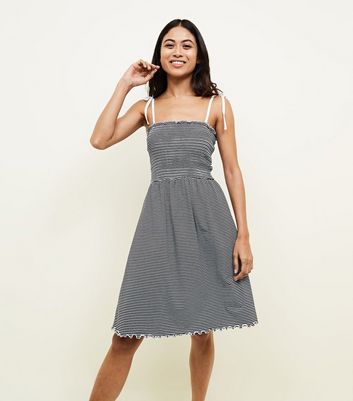 petite white sundress