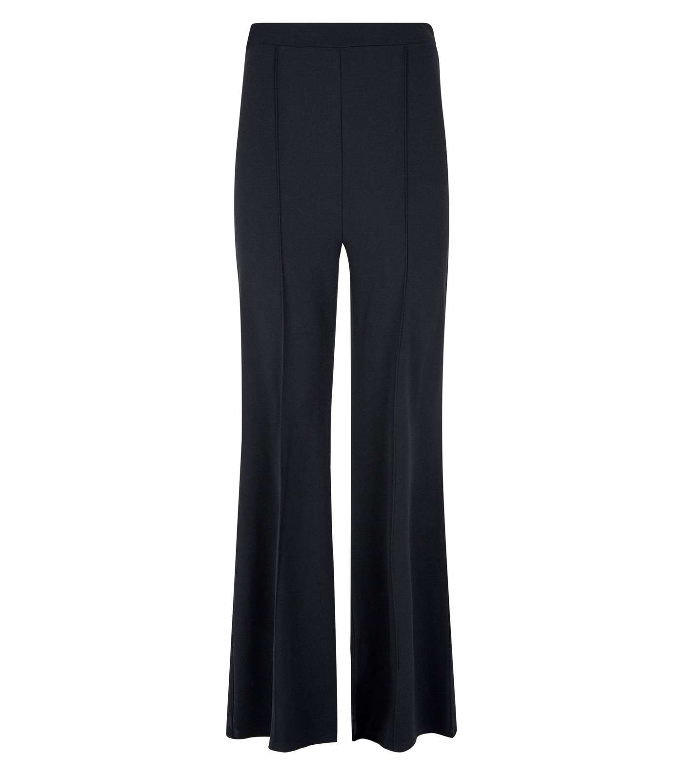 Cameo Rose Black Piped Flared Trousers Image 4