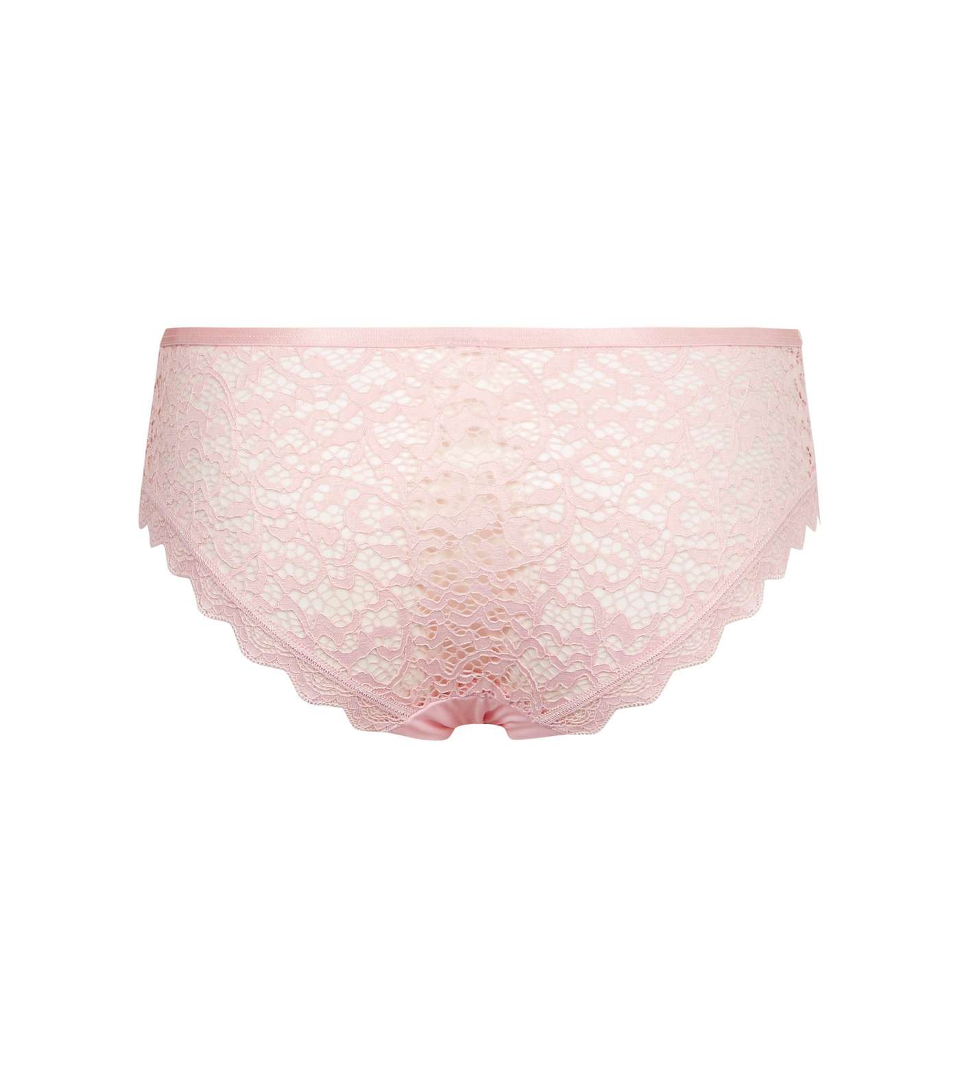 Pink Lace Brazilian Briefs  Image 4