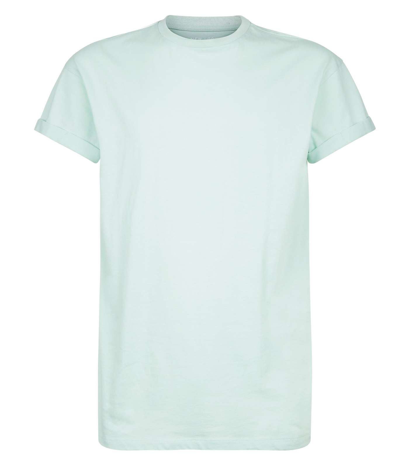 Light Green Rolled Sleeve T-Shirt Image 4