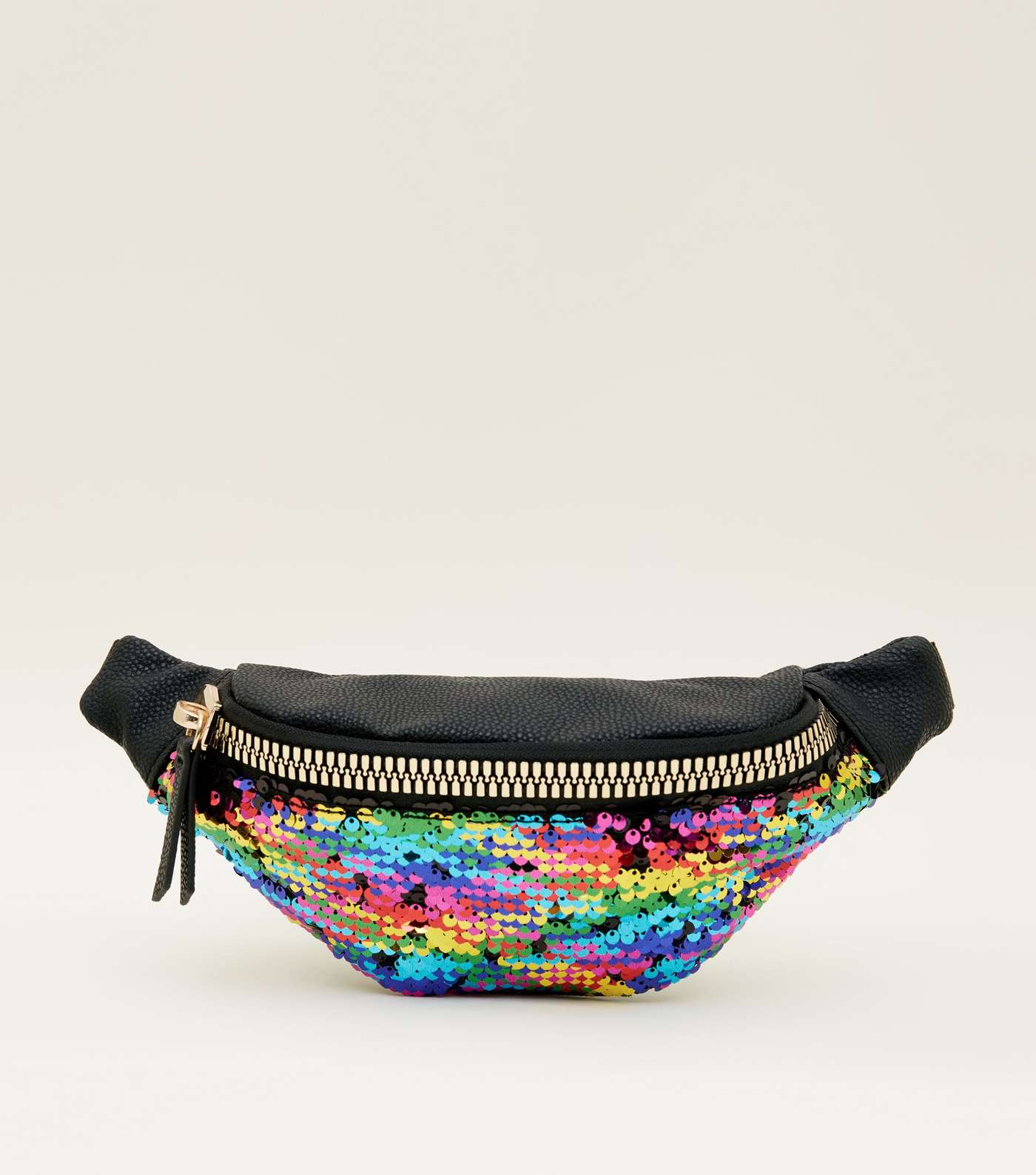 Rainbow 2 Way Sequin Bum Bag Image 3