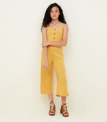 new look mustard jumpsuit