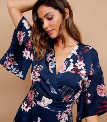 mela floral jumpsuit