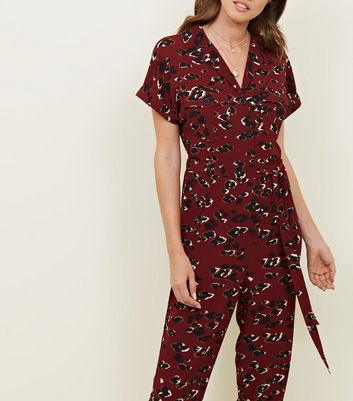 tall leopard print jumpsuit