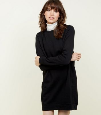 longline sweatshirt dress