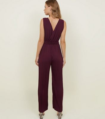 ax paris plum jumpsuit
