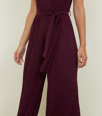 purple jumpsuit new look