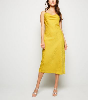 new look cowl midi dress