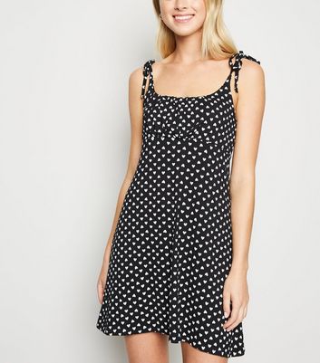 cameo rose polka dot dress