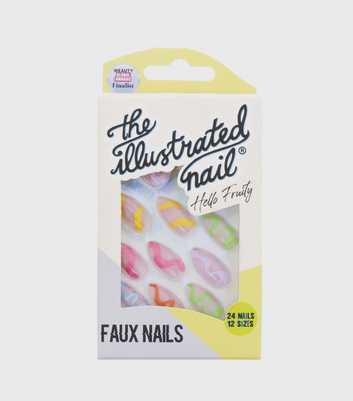 The Illustrated Nail Multicoloured Hello Fruity False Nails