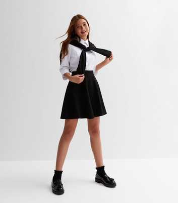 Girls Black Skater Skirt