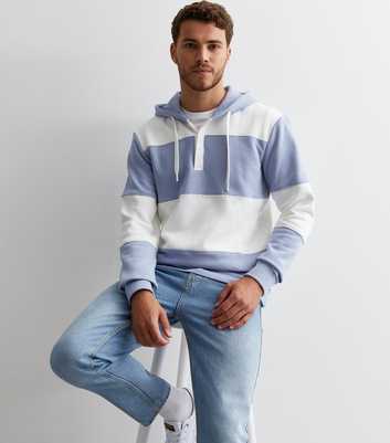 Only & Sons Lilac Stripe Hoodie