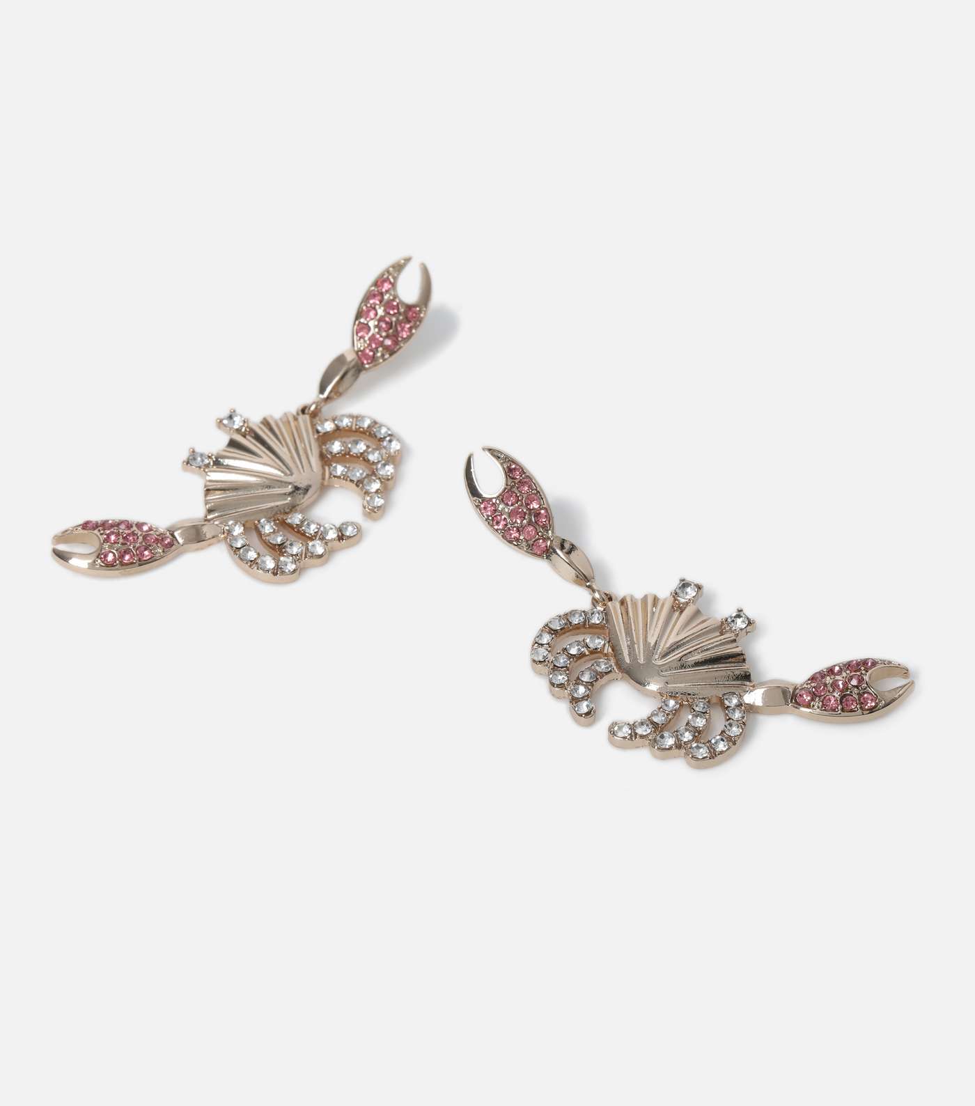 Freedom Gold Crab Drop Earrings Image 2
