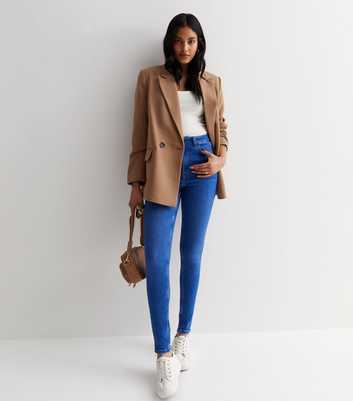 Bright Blue Lift & Shape Jenna Skinny Jeans