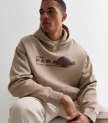 Stone Paradise Oversized Pullover Hoodie 