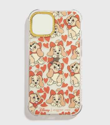 Skinnydip Light Brown Disney Lady Heart iPhone Shock Case