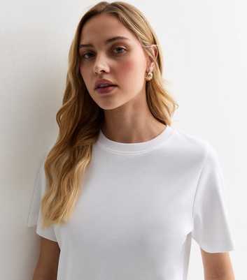 White Premium Cotton T-Shirt