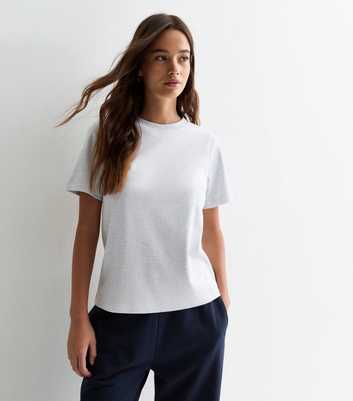 Pale Grey Premium Girlfriend T-Shirt