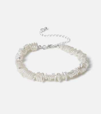 Freedom White Shell Chipping Anklet