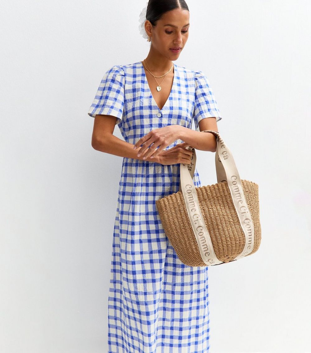 Blue Gingham Check V