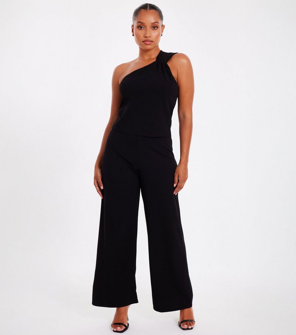 QUIZ Petite Black Jumpsuit