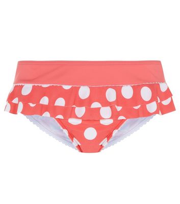 new look polka dot swimsuit