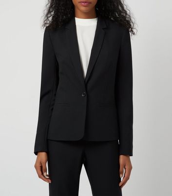 stretchy black blazer