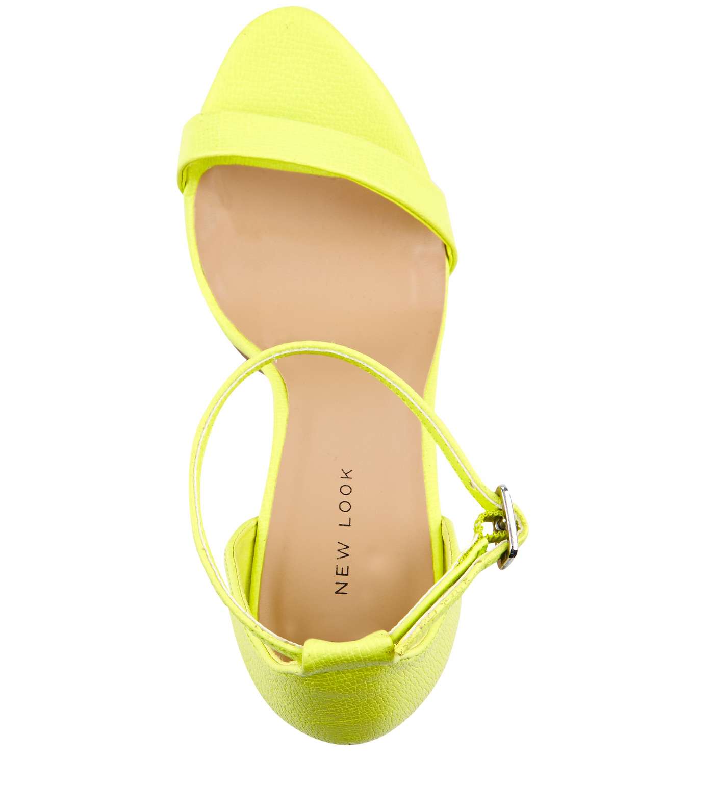 Lime Green Ankle Strap Heels  Image 6