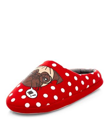 new look girls slippers