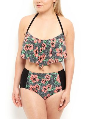 high waisted bikini shorts plus size