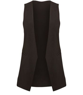 sleeveless jacket new look