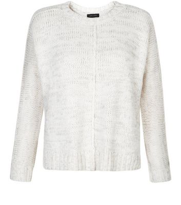 New Look Damen Pullover Reverse Seam Boxy New Look Damen Pullover Reverse Seam Boxy