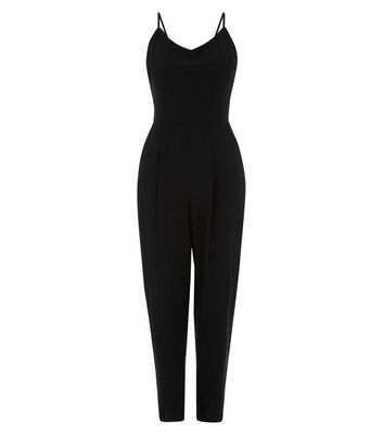 plain black jumpsuit