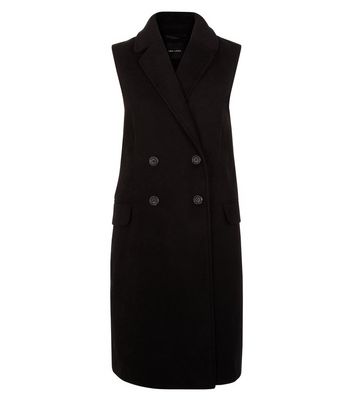 sleeveless overcoat for ladies